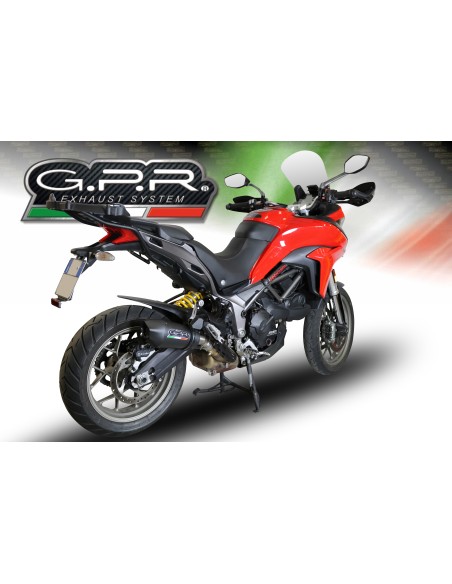 ESCAPE GPR Ducati Multistrada 950 2017/2020 e4 Grand Prix Evo Black Titanium Sistema Homologado