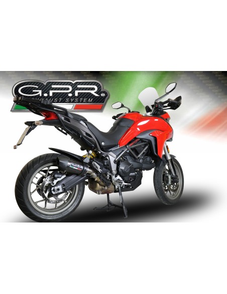 ESCAPE GPR Ducati Multistrada 950 2017/2020 e4 Grand Prix Evo Poppy Sistema Homologado