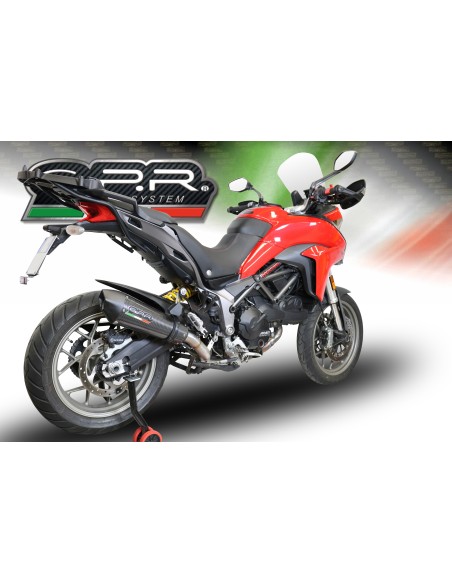 ESCAPE GPR Ducati Multistrada 950 2017/2020 e4 Grand Prix Evo Poppy Sistema homologado con catalizador incluido
