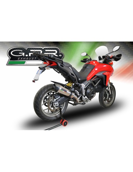 ESCAPE GPR Ducati Multistrada 950 2017/2020 e4 Grand Prix Evo Titanium Sistema homologado con catalizador incluido