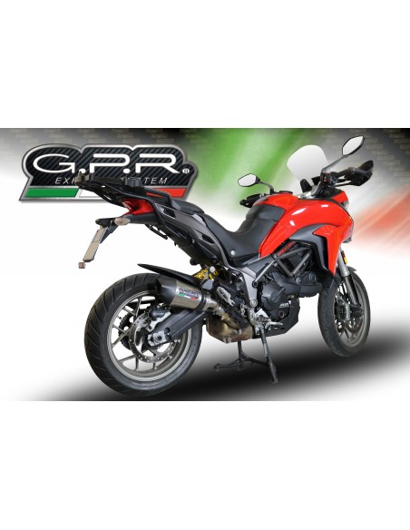 ESCAPE GPR Ducati Multistrada 950 2021/2024 e5 Grand Prix Evo Titanium Sistema Homologado