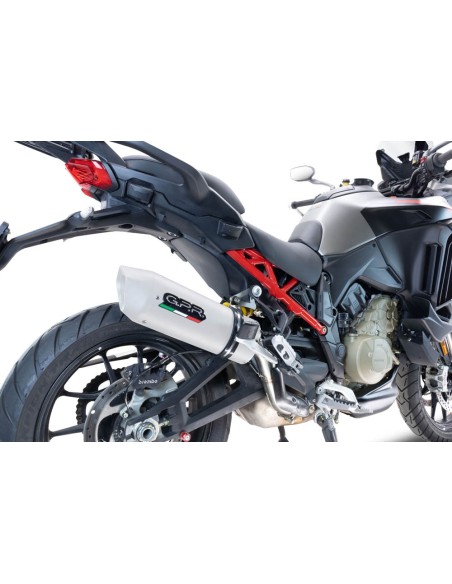 ESCAPE GPR Ducati Multistrada V4 - S 2022/2024 Albus Evo4 Sistema Homologado