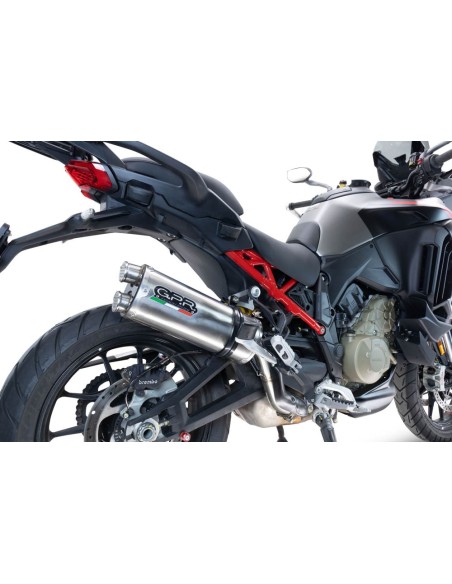 ESCAPE GPR Ducati Multistrada V4 - S 2022/2024 Dual Inox Sistema Homologado