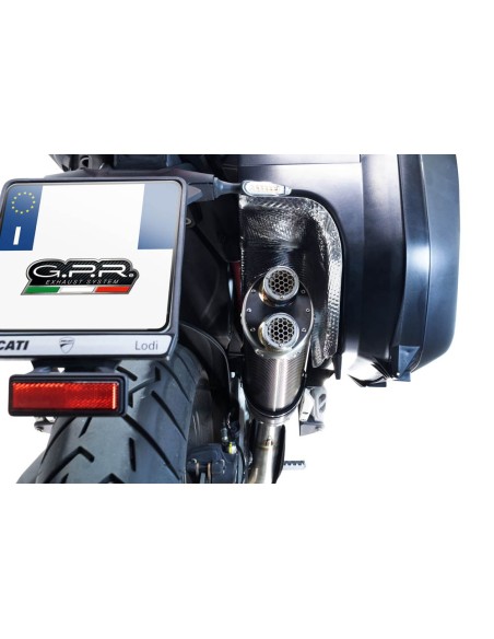 ESCAPE GPR Ducati Multistrada V4 - S 2022/2024 Dual Poppy Sistema Homologado