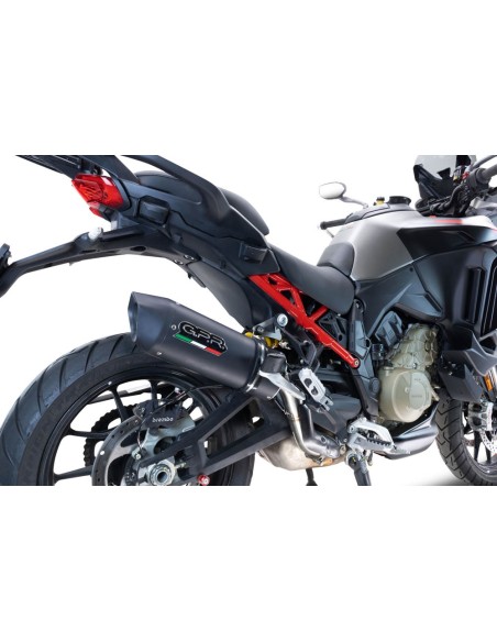 ESCAPE GPR Ducati Multistrada V4 - S 2022/2024 Furore Evo4 Nero Sistema Homologado