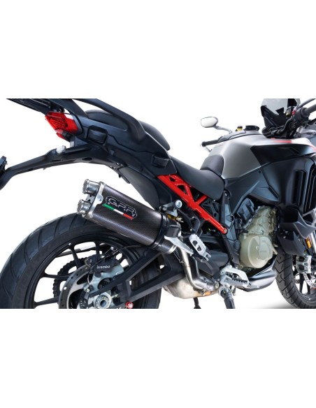 ESCAPE GPR Ducati Multistrada V4 Rally 2023/2024 Dual Poppy Sistema Homologado