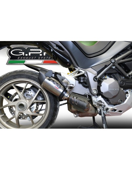 ESCAPE GPR Ducati Multistrada 1260 2018/2020 e4 Grand Prix Evo Titanium Sistema Homologado