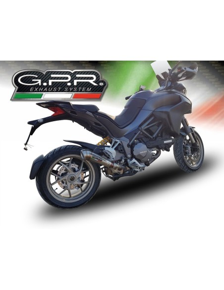 ESCAPE GPR Ducati Multistrada 1260 2018/2020 e4 Powercone Evo Sistema Homologado