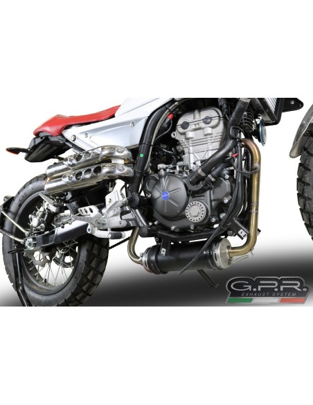 ESCAPE GPR F.B. Mondial Hps 125 2016/2017 03/2018 Decatalizzatore Sistema racing