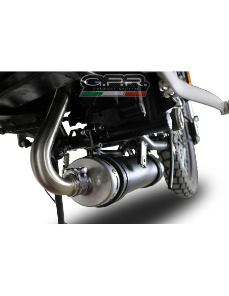 ESCAPE GPR F.B. Mondial Hps 125 2016/2017 03/2018 Decatalizzatore Sistema racing