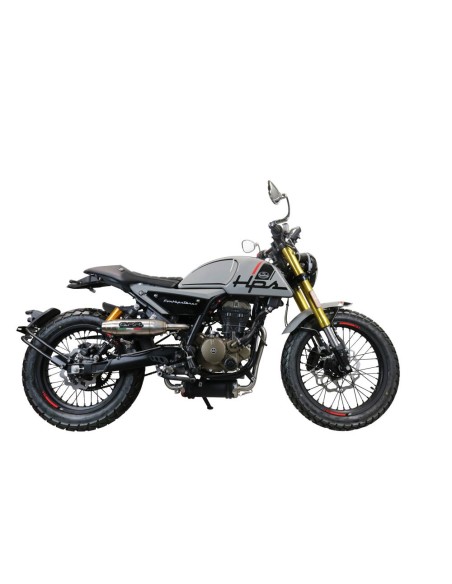 ESCAPE GPR F.B. Mondial Hps 125 2021/2023 e5 Deeptone Inox Sistema racing