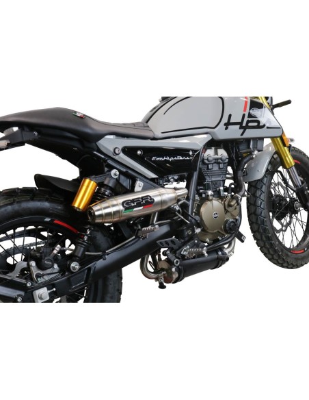 ESCAPE GPR F.B. Mondial Hps 125 2021/2023 e5 Deeptone Inox Sistema racing