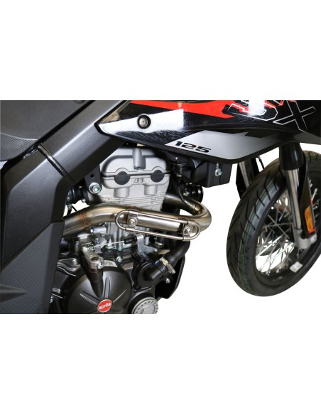 ESCAPE GPR F.B. Mondial Smx 125 Enduro 2018/2020 e4 Supermoto 2018/2020 e4 Decatalizzatore Sistema racing