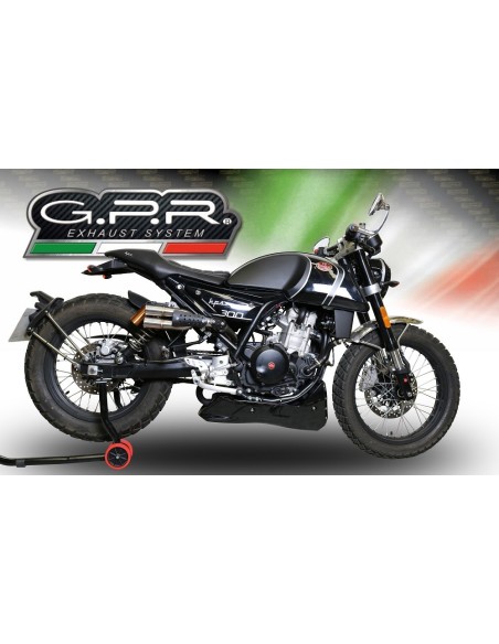 ESCAPE GPR F.B. Mondial Hps 300 2018/2020 e4 F205 Sistema Homologado