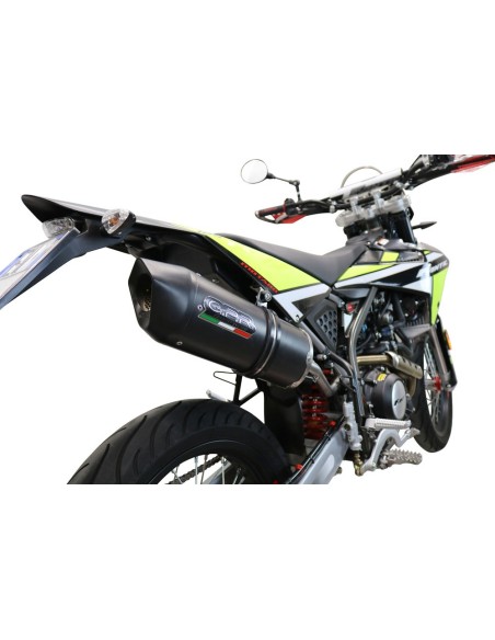 ESCAPE GPR Fantic Motor XEF Enduro 125 Competition/Performance 4t 2021/2024 e5 Furore Evo4 Nero Sistema Homologado