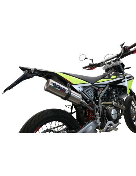 ESCAPE GPR Fantic Motor XEF Enduro 125 Competition/Performance 4t 2021/2024 e5 M3 Inox Sistema Homologado