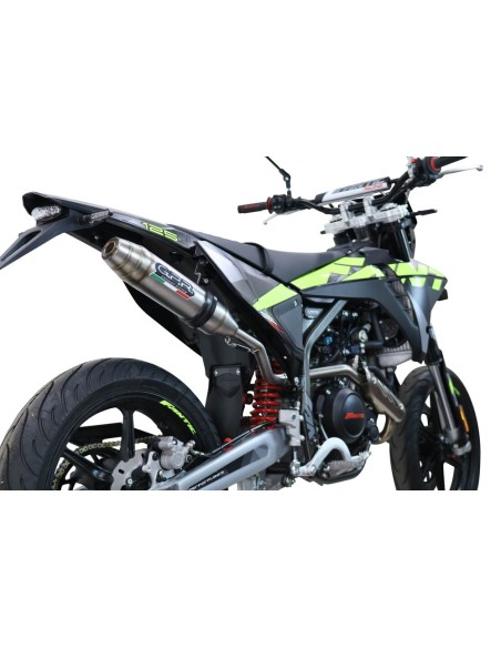 ESCAPE GPR Fantic Motor XEF Enduro 125 Competition/Performance 4t 2025/2026 e5plus Deeptone Inox Sistema homologado con ...