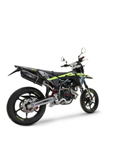 ESCAPE GPR Fantic Motor XEF Enduro 125 Competition/Performance 4t 2025/2026 e5plus Furore Nero Sistema racing con Dbkiller n ...