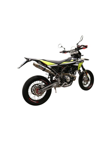 ESCAPE GPR Fantic Motor XMF Motard 125 Competition/Performance 2021/2024 e5 Deeptone Inox Sistema Homologado