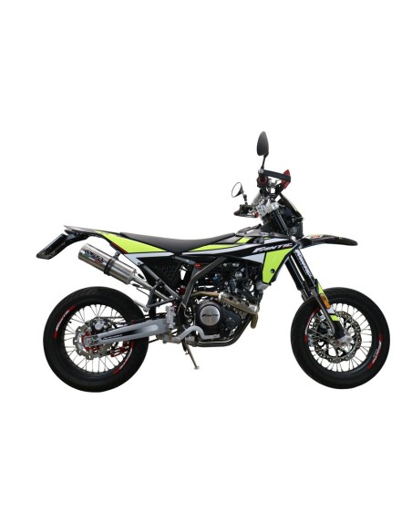 ESCAPE GPR Fantic Motor XMF Motard 125 Competition/Performance 2021/2024 e5 M3 Inox Sistema Homologado