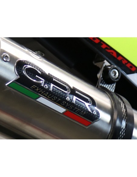 ESCAPE GPR Fantic Motor XMF Motard 125 Competition/Performance 2021/2024 e5 M3 Inox Sistema Homologado