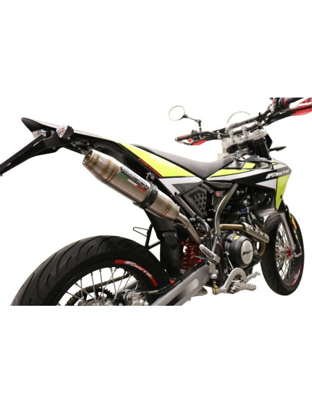 ESCAPE GPR Fantic Motor XMF Motard 125 Competition/Performance 2021/2024 e5 Deeptone Inox Sistema homologado con catalizador ...