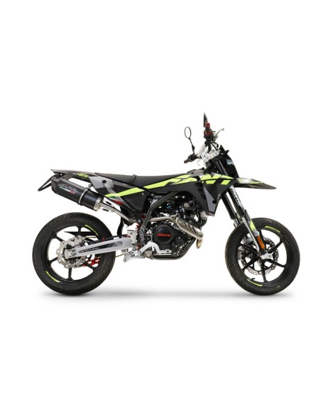 ESCAPE GPR Fantic Motor XMF Motard 125 Competition/Performance 2025/2026 e5plus Furore Nero Sistema racing con Dbkiller no ...