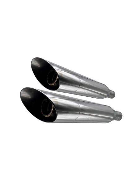 ESCAPE GPR Harley Davidson Sportster 1200 2010/2018 Slash Inox Sistema Homologado