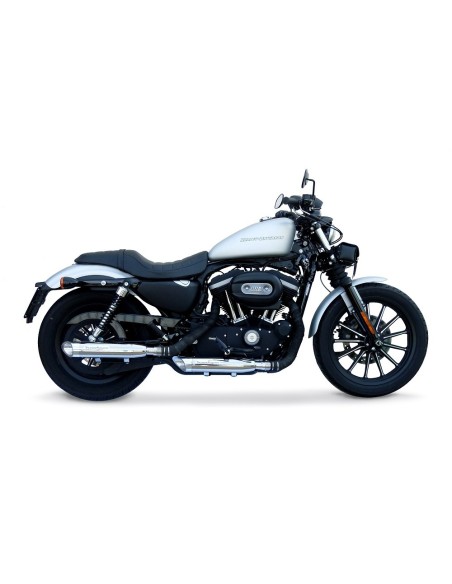 ESCAPE GPR Harley Davidson Sportster 1200 2010/2018 Slash Inox Sistema Homologado