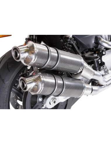 ESCAPE GPR Harley Davidson Xr 1200 2008/2012 Poppy Tondo Sistema Homologado