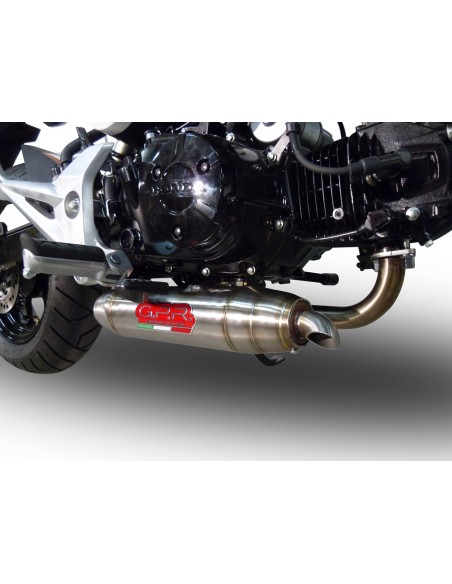 ESCAPE GPR Honda Msx - Grom 125 2013/2017 Deeptone Inox Sistema racing
