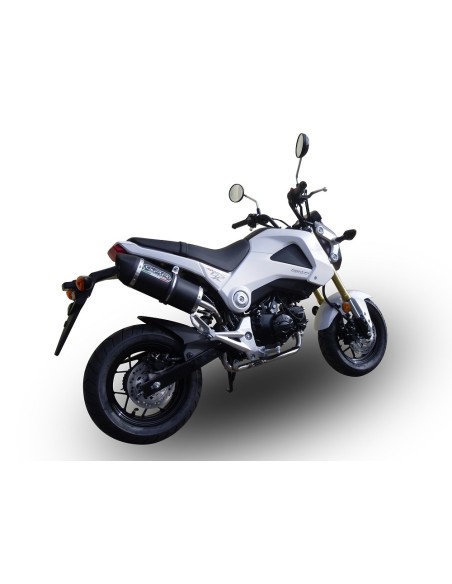 ESCAPE GPR Honda Msx - Grom 125 2018/2020 e4 Furore Nero Sistema homologado con catalizador incluido
