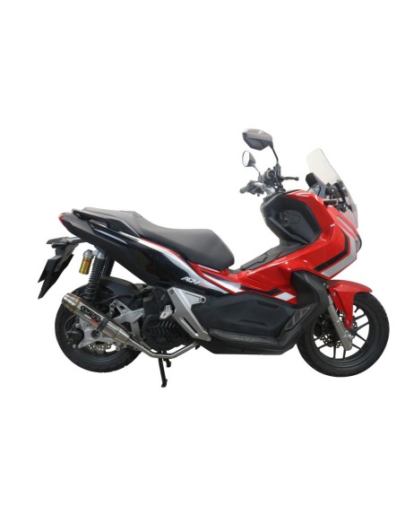 ESCAPE GPR Honda X-Adv 150 2020/2023 Deeptone Inox Sistema racing con Dbkiller no homologado