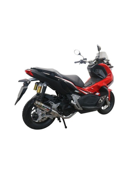 ESCAPE GPR Honda X-Adv 150 2020/2023 Deeptone Inox Sistema racing con Dbkiller no homologado
