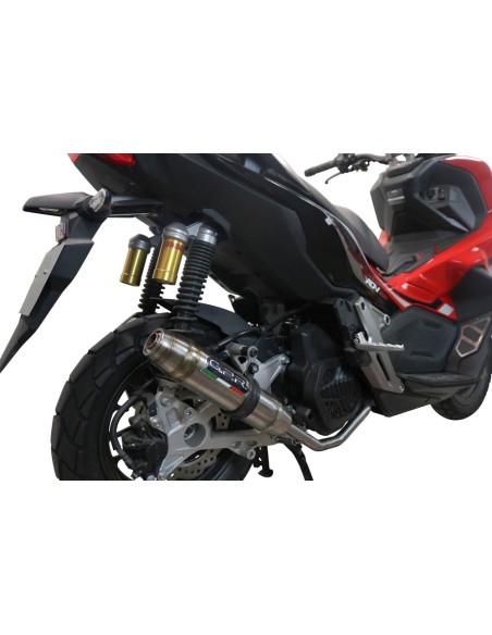 ESCAPE GPR Honda X-Adv 150 2020/2023 Deeptone Inox Sistema racing con Dbkiller no homologado