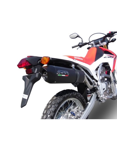ESCAPE GPR Honda Crf 250 L 2013/2016 Furore Nero Sistema Homologado