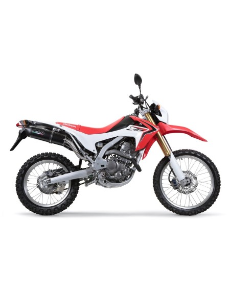 ESCAPE GPR Honda Crf 250 L 2013/2016 Furore Nero Sistema homologado solo para ruido, válido solo para mercados no europeos