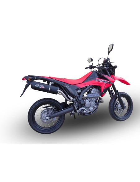 ESCAPE GPR Honda Crf 250 M 2013/2016 Furore Nero Sistema homologado solo para ruido, válido solo para mercados no europeos