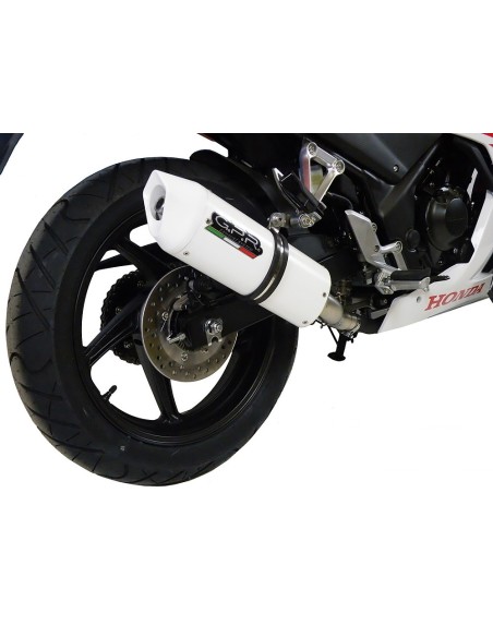 ESCAPE GPR Honda Cbr 300 R 2014/2016 Albus Ceramic Sistema homologado con catalizador incluido