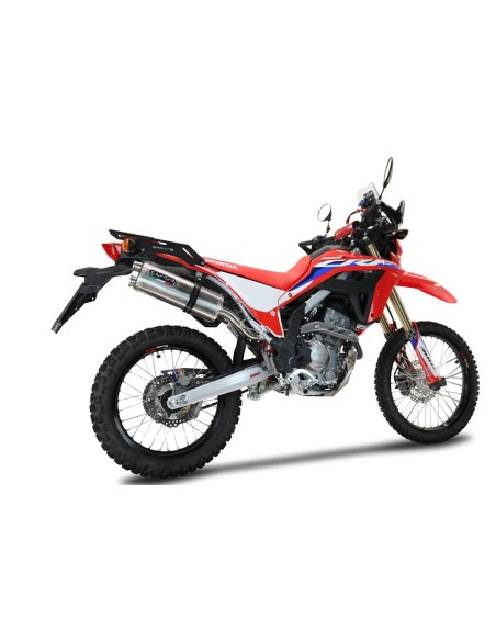 ESCAPE GPR Honda Crf 300 L / Rally 2021/2025 e5 Dual Inox Sistema homologado con catalizador incluido
