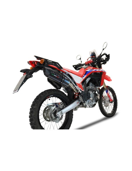 ESCAPE GPR Honda Crf 300 L / Rally 2021/2025 e5 Furore Evo4 Poppy Sistema homologado con catalizador incluido