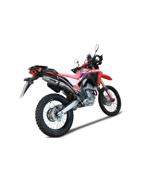 ESCAPE GPR Honda Crf 300 L / Rally 2021/2025 e5 Deeptone Inox Sistema racing con Dbkiller no homologado