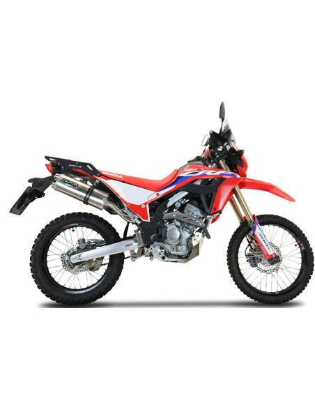 ESCAPE GPR Honda Crf 300 L / Rally 2021/2025 e5 Dual Inox Sistema racing con Dbkiller no homologado