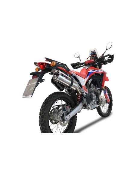 ESCAPE GPR Honda Crf 300 L / Rally 2021/2025 e5 Dual Inox Sistema racing con Dbkiller no homologado