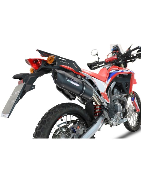ESCAPE GPR Honda Crf 300 L / Rally 2021/2025 e5 Furore Nero Sistema racing con Dbkiller no homologado