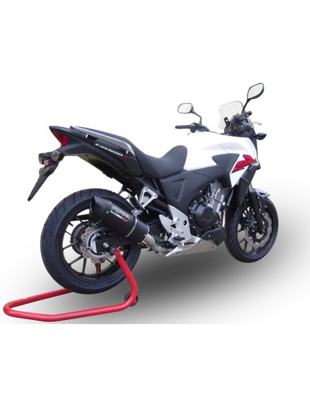 ESCAPE GPR Honda Cb 400 X 2013/2015 Furore Nero Sistema Homologado
