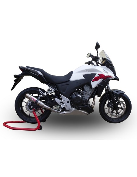 ESCAPE GPR Honda Cb 400 X 2019/2025 e5 Deeptone Inox Sistema Homologado