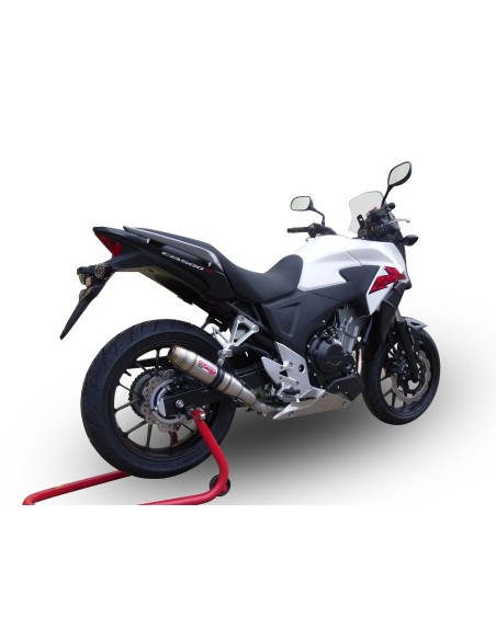 ESCAPE GPR Honda Cb 400 X 2019/2025 e5 Deeptone Inox Sistema Homologado