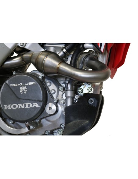 ESCAPE GPR Honda Crf 450 R/RX 2017/2019 Pentacross Full Titanium Sistema racing con Dbkiller FIM