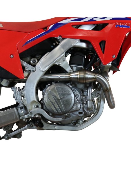 ESCAPE GPR Honda Crf 450 R/RX 2021/2025 Pentacross FULL Titanium Sistema racing con Dbkiller FIM